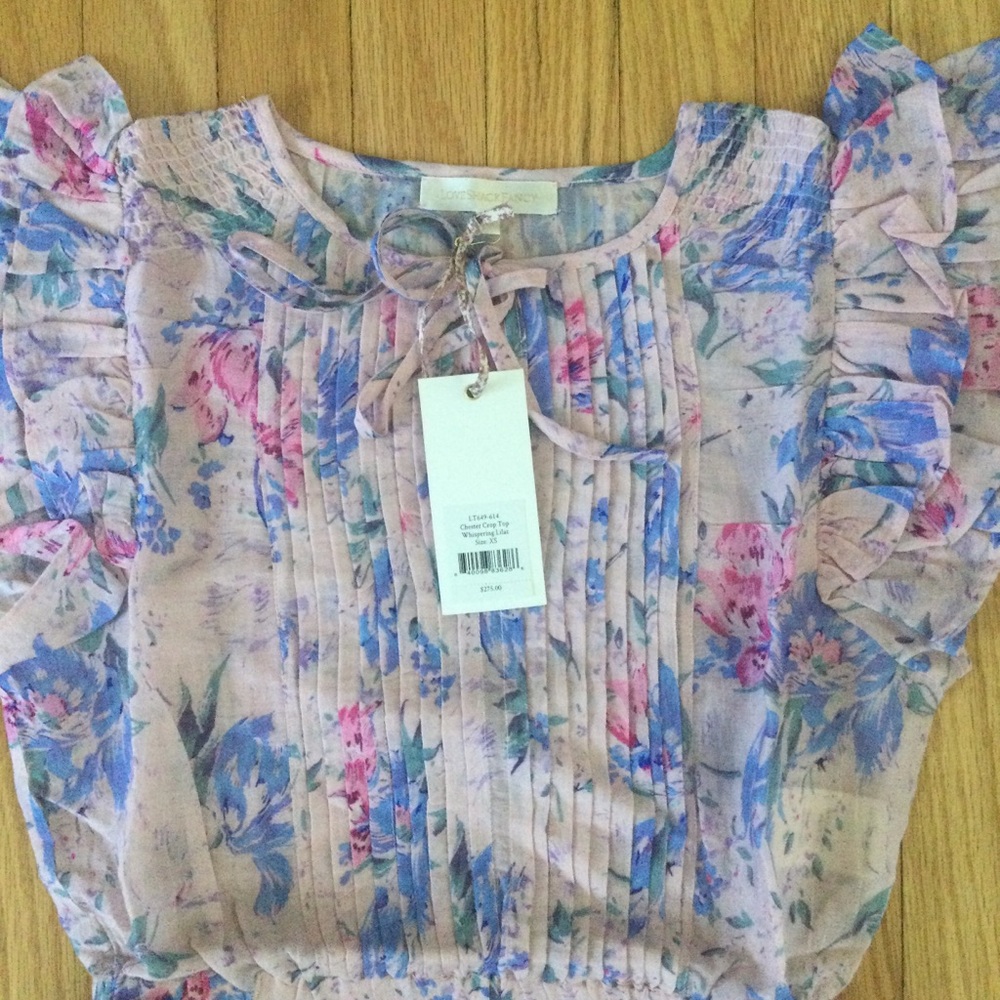 LoveShackFancy Chester Ruffled Top - Picture 7 of 7